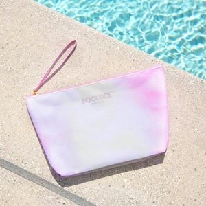 POOLSIDE Water-Resistant Pouch Tie-Dye Size 11.5"×7" NWT